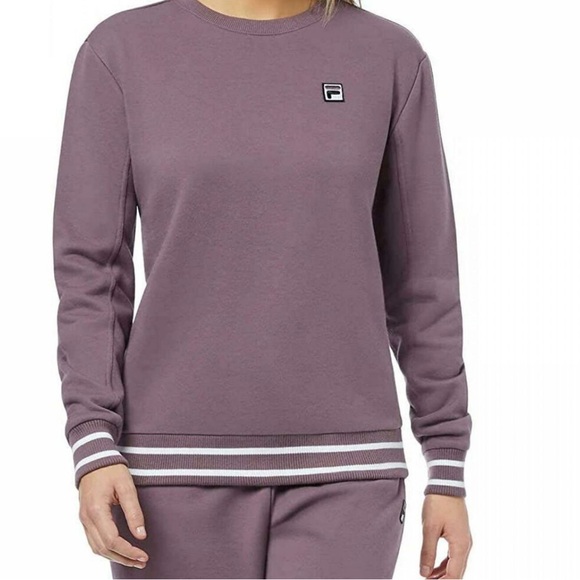 NWOT
FILA 
Ladies' Natalie French Terry Crew Neck Sweatshirt - Picture 1 of 4